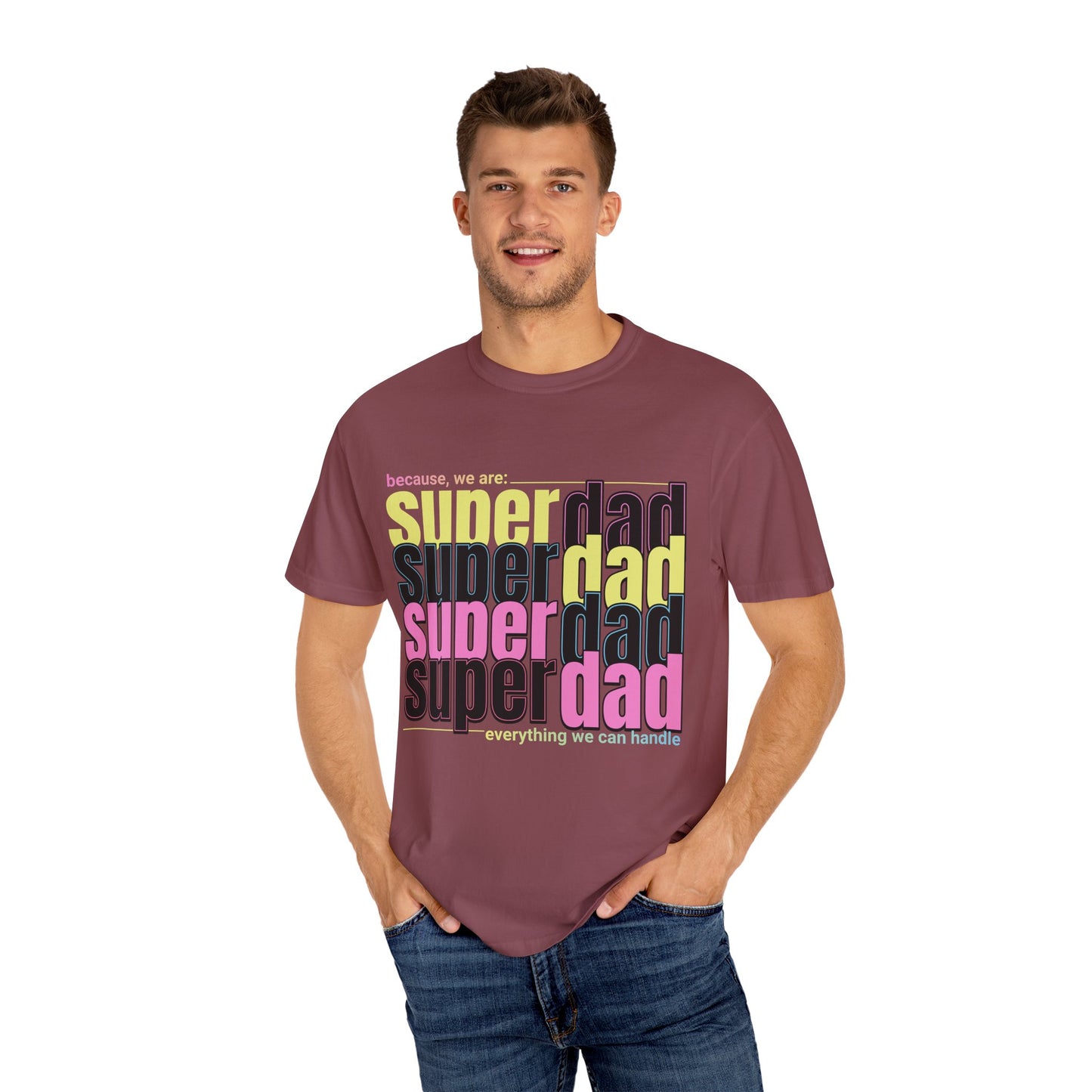 Super Dad T-Shirt, Unisex Gift for Father's Day, Casual Tee for Dads, Gift for New Dads, Birthday Gift for Him, Everyday Wear