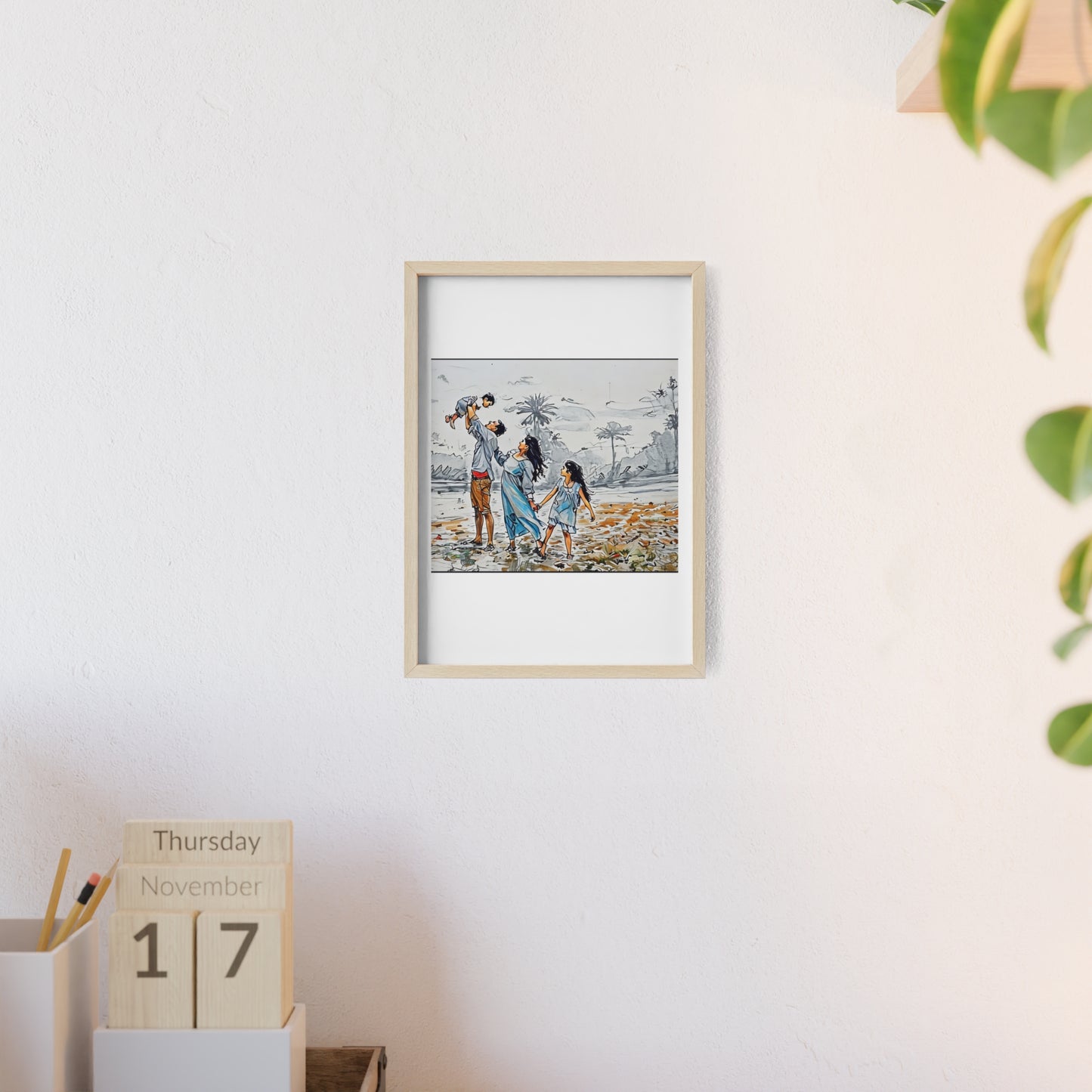 Custom Minimalist Couple Portrait Frames - Personalized Doodle Art - Cute Cartoon Print - Anniversary, Wedding, or Digital Gift - Poster,