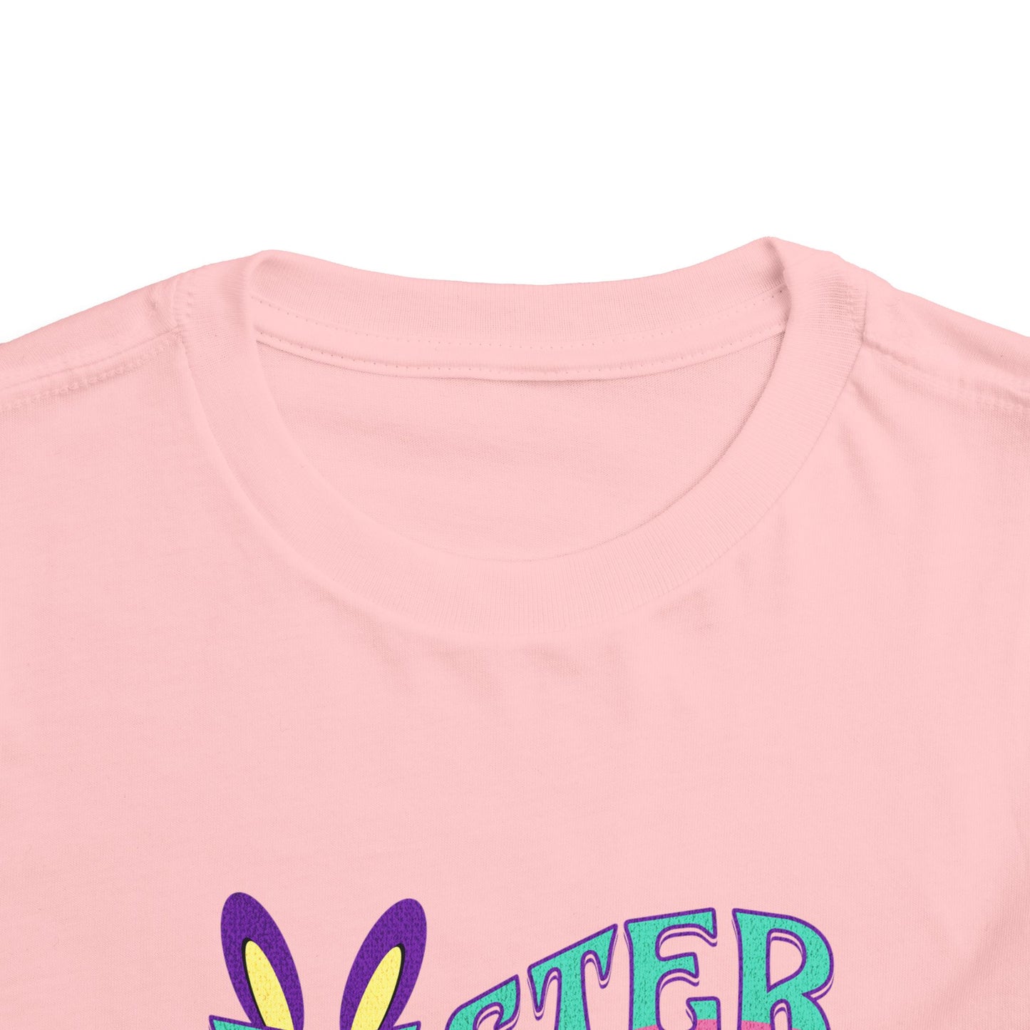 Easter Bunny Toddler T-Shirt | Cute Pastel Bunny Tee for Kids | Spring Outfit | Easter Egg Hunt Shirt | Retro Easter Gift for Baby & Toddler