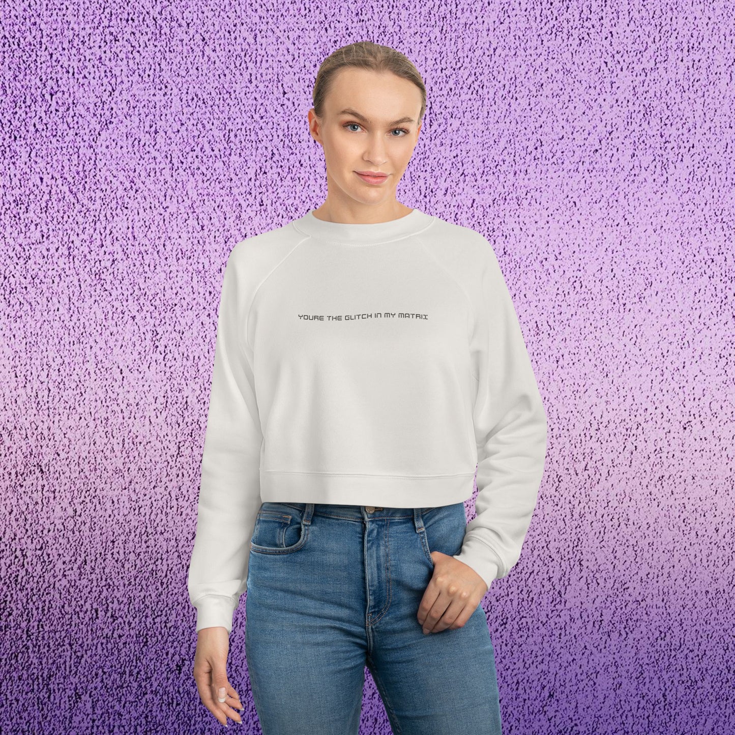 Women's Cropped Fleece Pullover