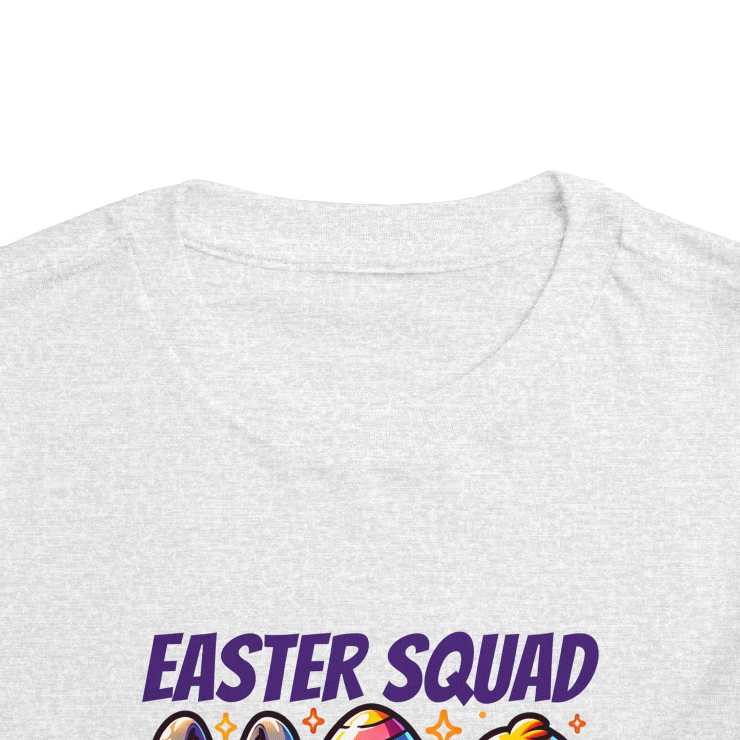 Easter Squad Toddler T-Shirt | Cute Pastel Bunny Tee for Kids | Spring Outfit | Easter Egg Hunt Shirt | Retro Easter Gift for Baby & Toddler