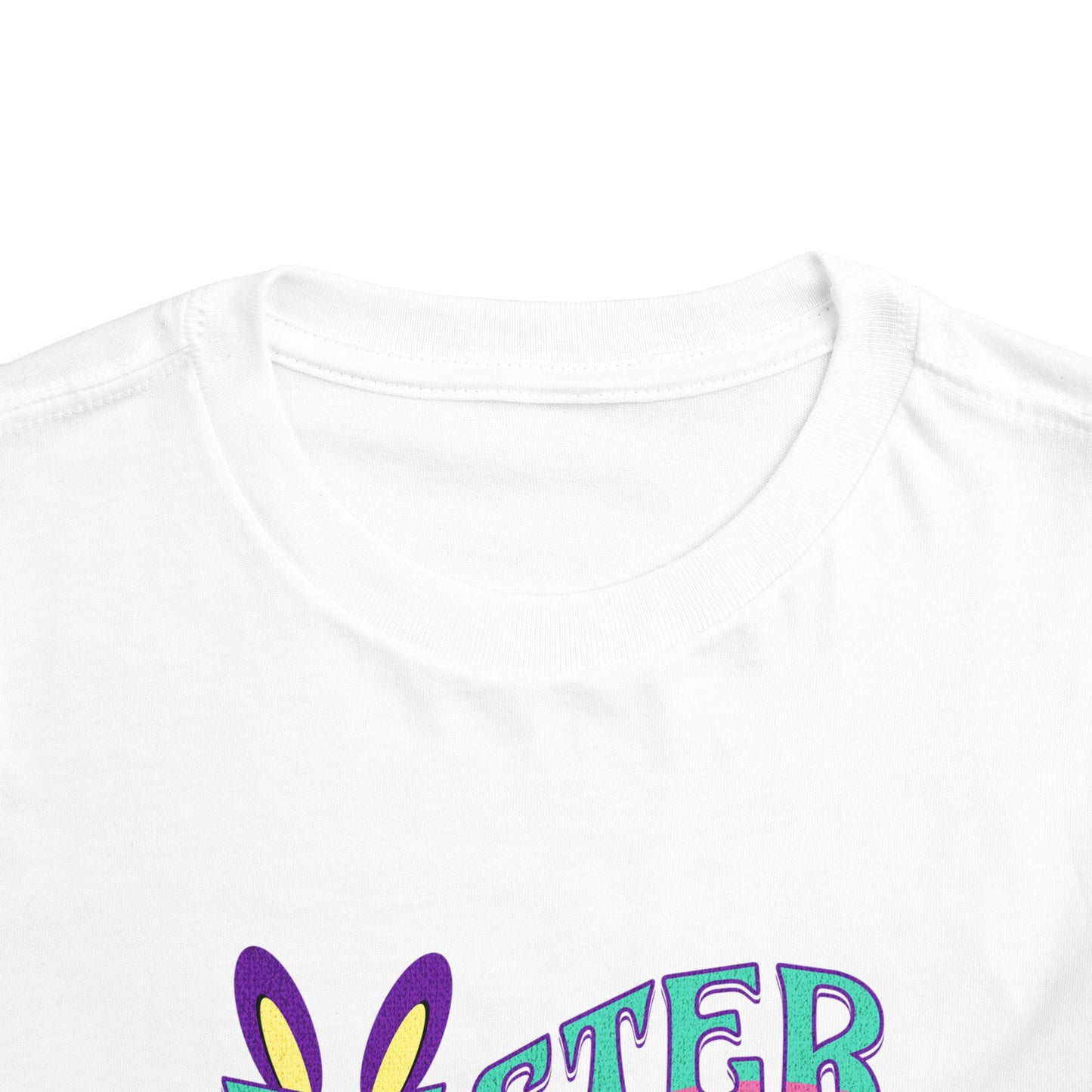 Easter Bunny Toddler T-Shirt | Cute Pastel Bunny Tee for Kids | Spring Outfit | Easter Egg Hunt Shirt | Retro Easter Gift for Baby & Toddler