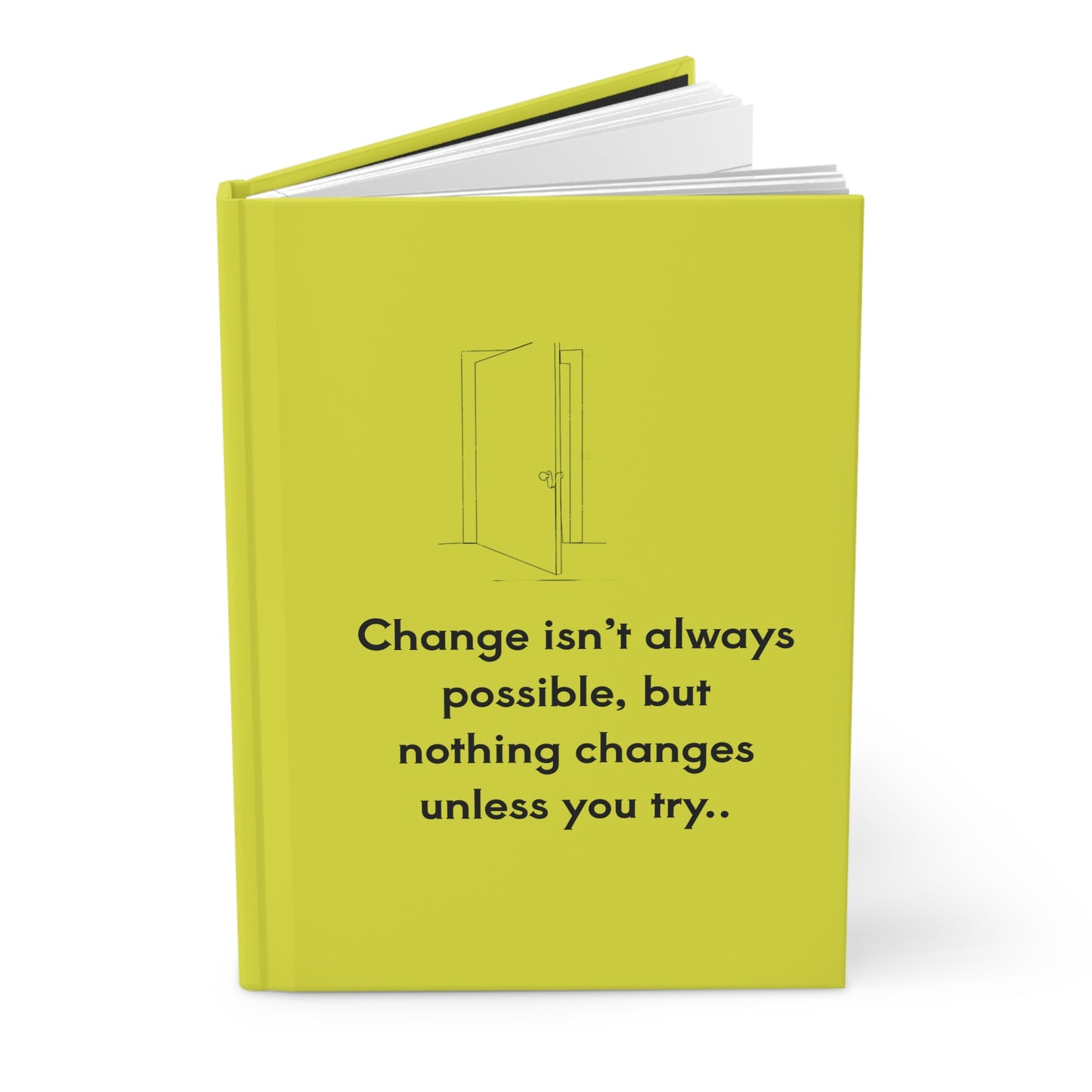 Change Isnt Always Possible But Nothing Changes Unless You Try Quote Frame Motivational Wall Art Inspirational Print Office Decor Gift