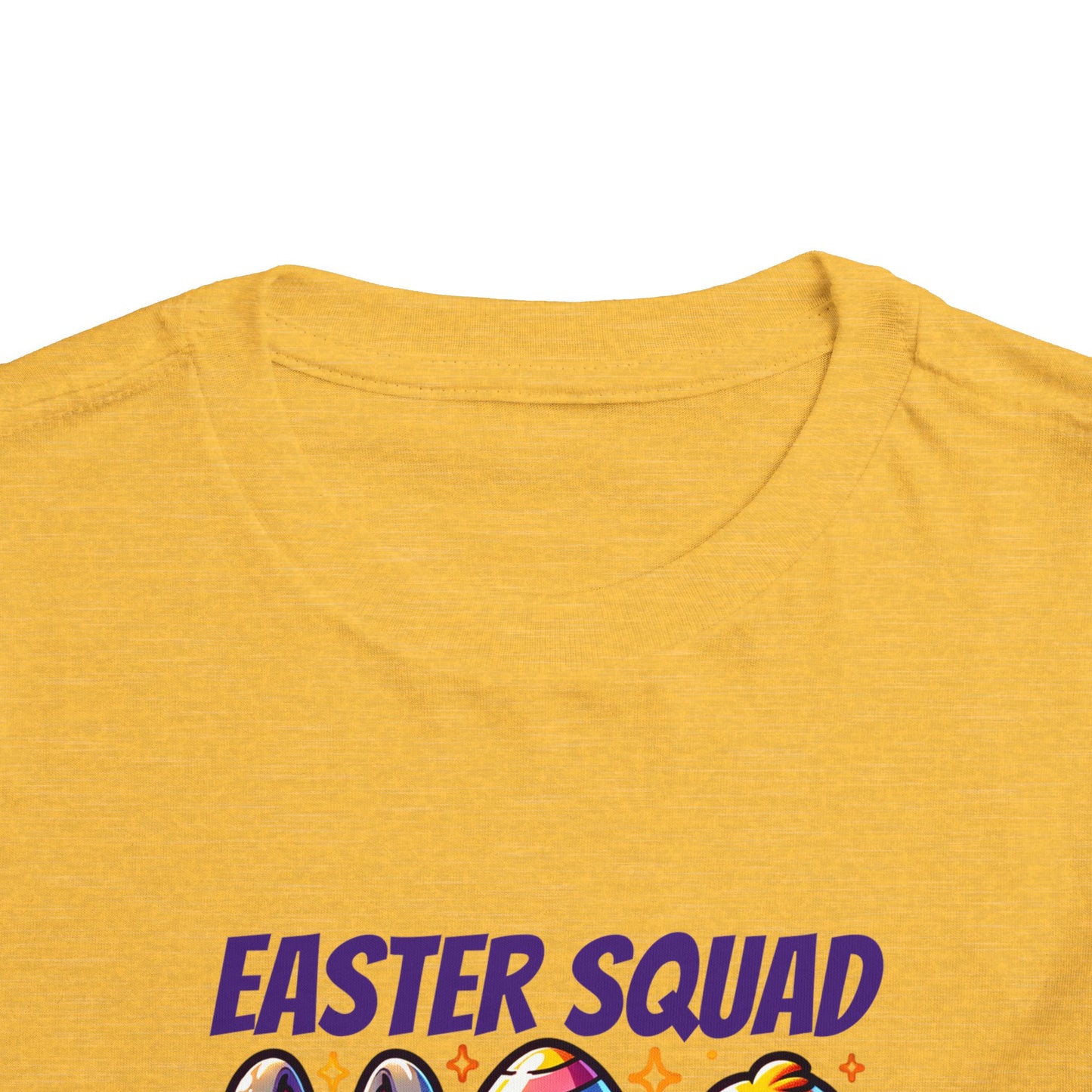 Easter Squad Toddler T-Shirt | Cute Pastel Bunny Tee for Kids | Spring Outfit | Easter Egg Hunt Shirt | Retro Easter Gift for Baby & Toddler