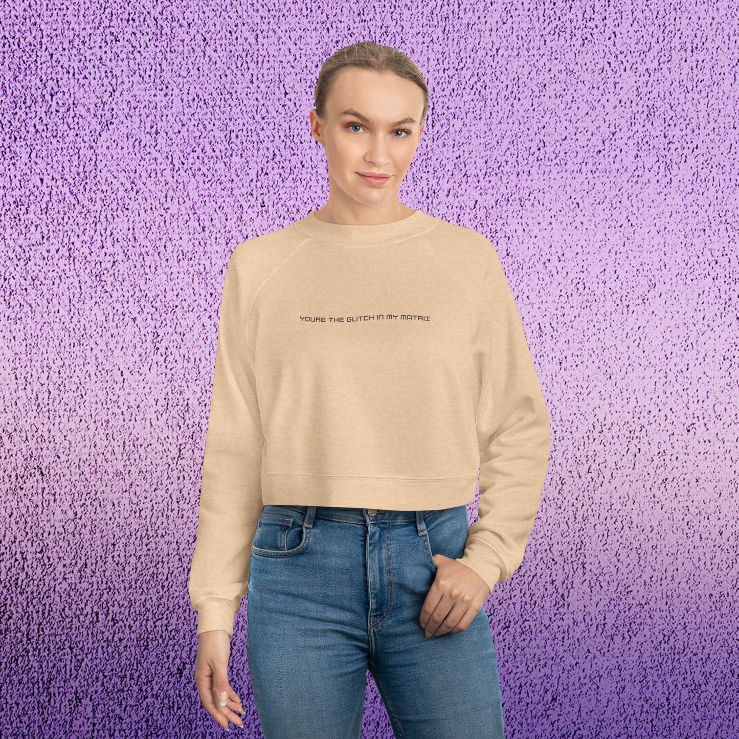 Women's Cropped Fleece Pullover