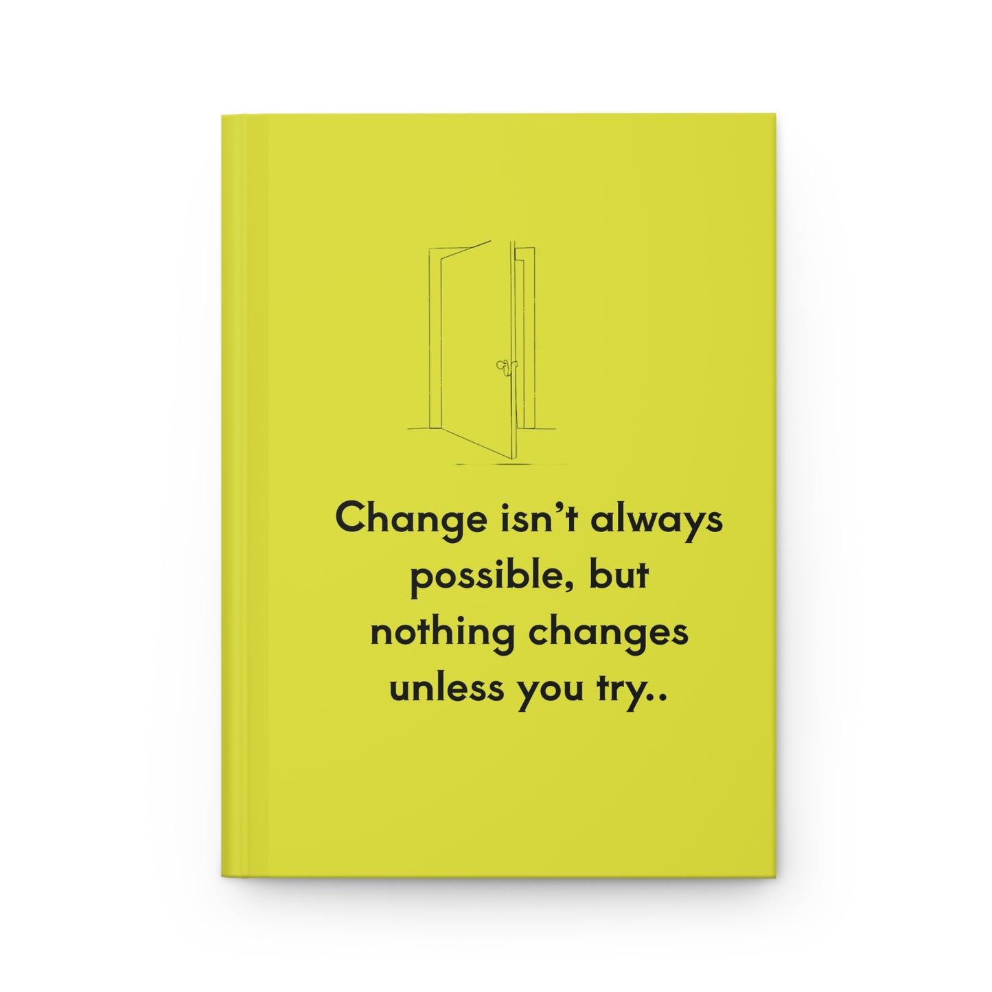 Change Isnt Always Possible But Nothing Changes Unless You Try Quote Frame Motivational Wall Art Inspirational Print Office Decor Gift